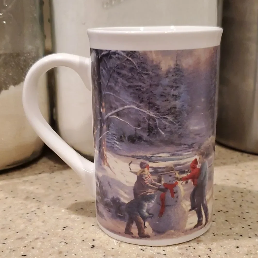 Thomas Kincade 2010 Holiday at Winters Glen Cup 16 oz